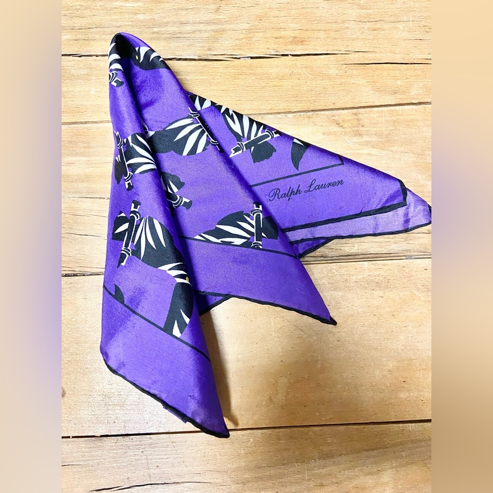Ralph Lauren Purple Label Silk Pocket Square